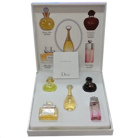 dior gift set perfume|dior perfume miniatures gift sets.